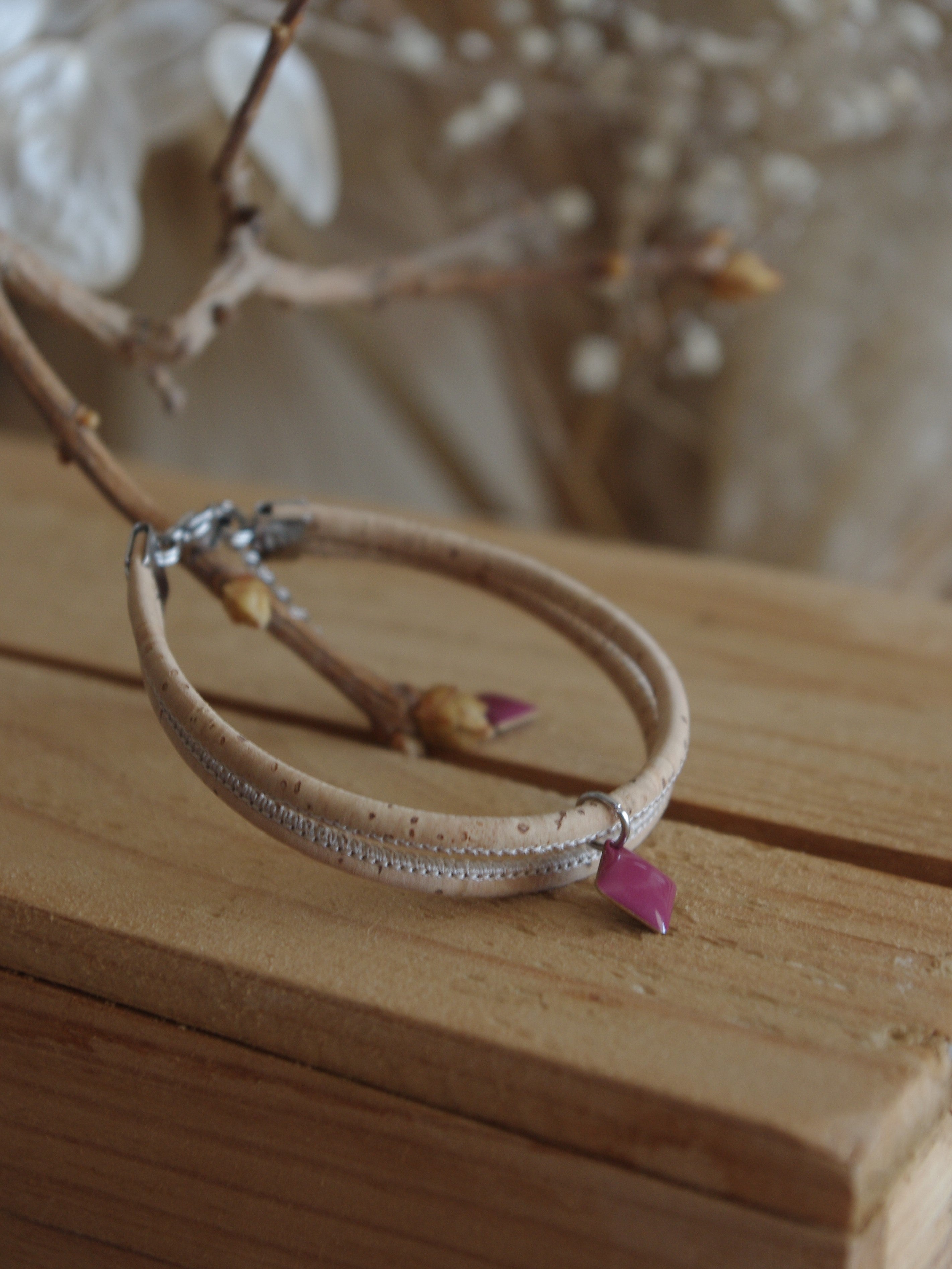 bracelet aveiro (différents coloris) parme